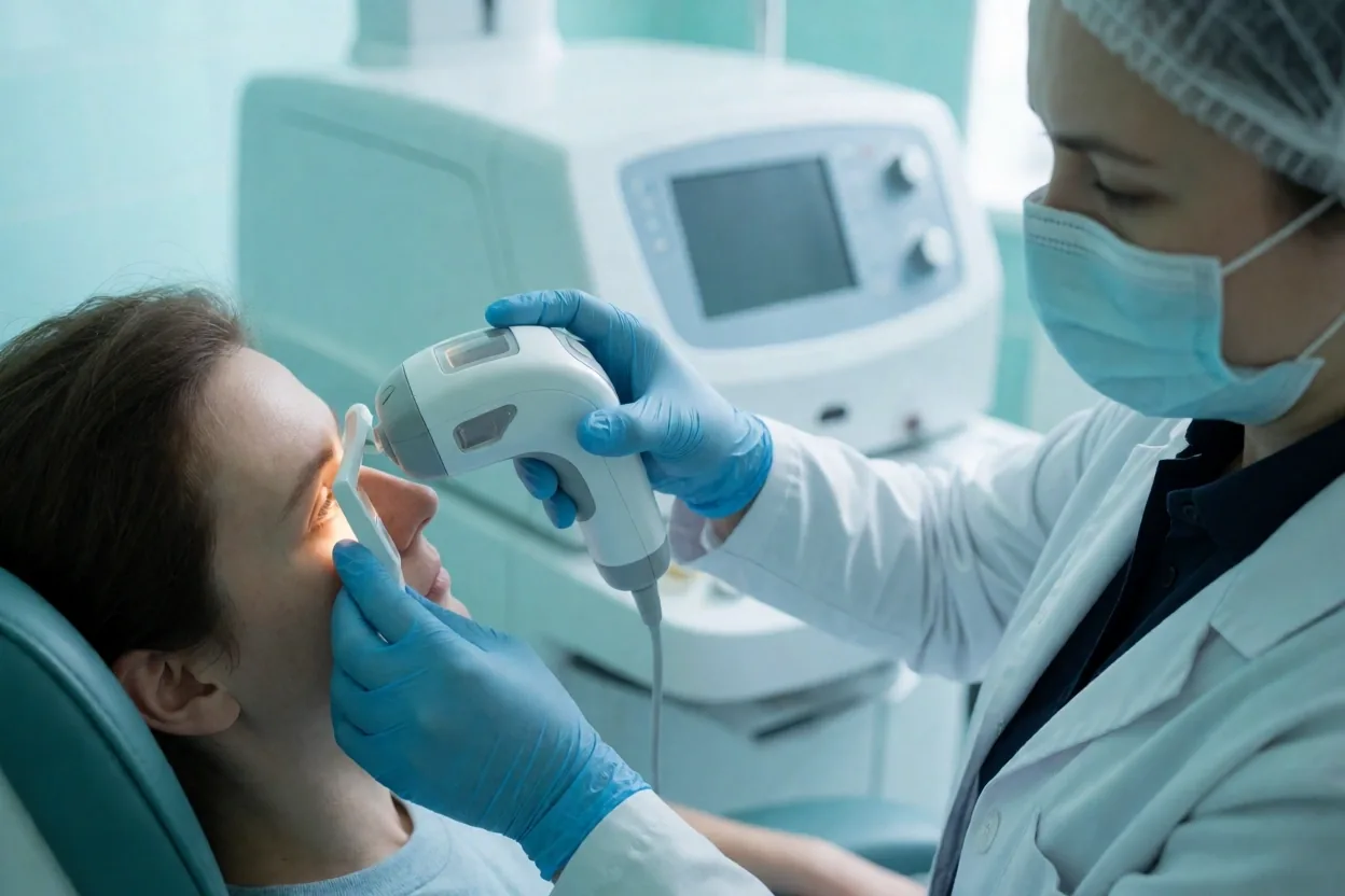 Digitales Interface im Gesundheitswesen