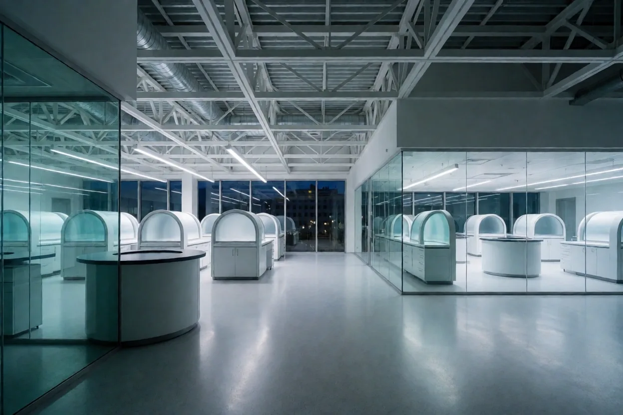 Modernes medizinisches Labor in Basel